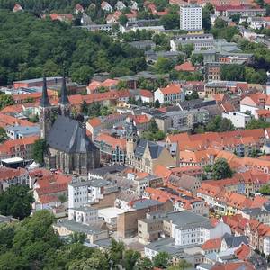 Luftbild Innenstadt ( © Sebastian Triepel)