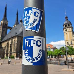 Sticker sollen aus dem Stadtbild verschwinden.