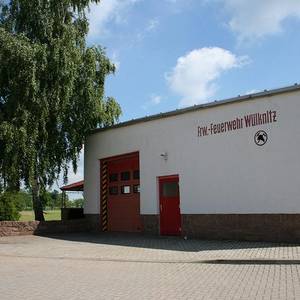 Gebäude der Feuerwehr in Kleinwülknitz.