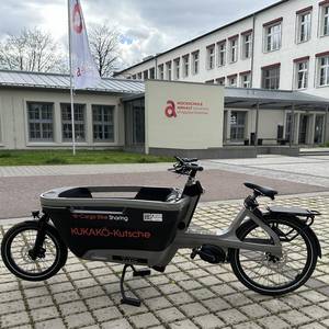 Bike-Sharing-Station in Köthen