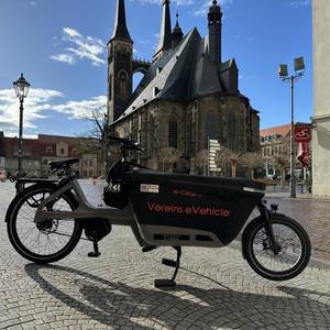 Bike-Sharing-Station in Köthen